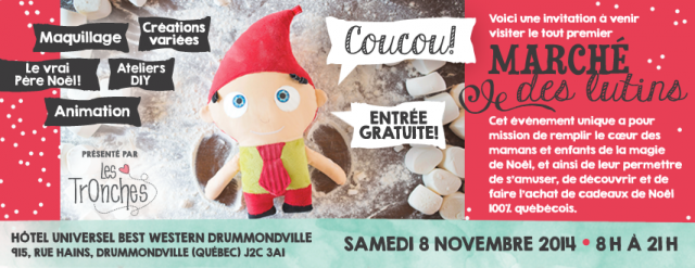 Le marché des lutins : une nouveauté pour la région de Drummondville!