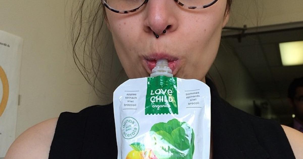 Love Child Organic : des purées bio, sans agents de conservation dans une poche!
