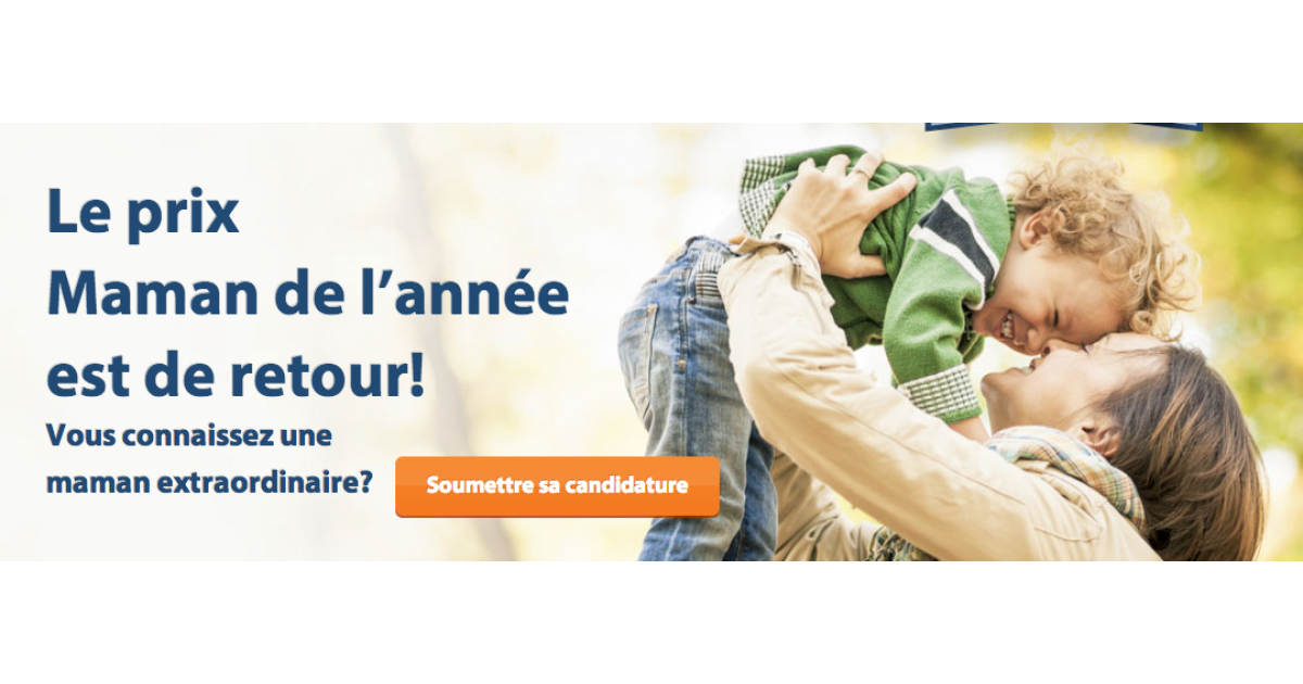 Votez pour la maman de l’année (c’est pas obligé d’être l’une d’entre nous, lol lol)!