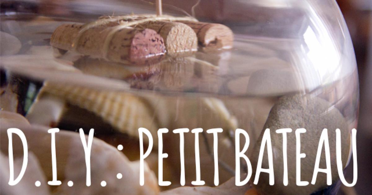 D.I.Y. : Des petits bateaux qui vont sur l'eau!