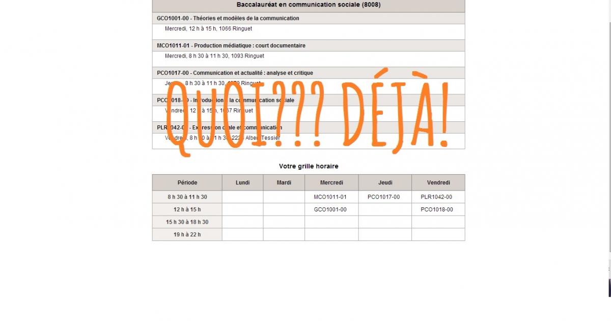 Septembre arrive et le retour en classe aussi…