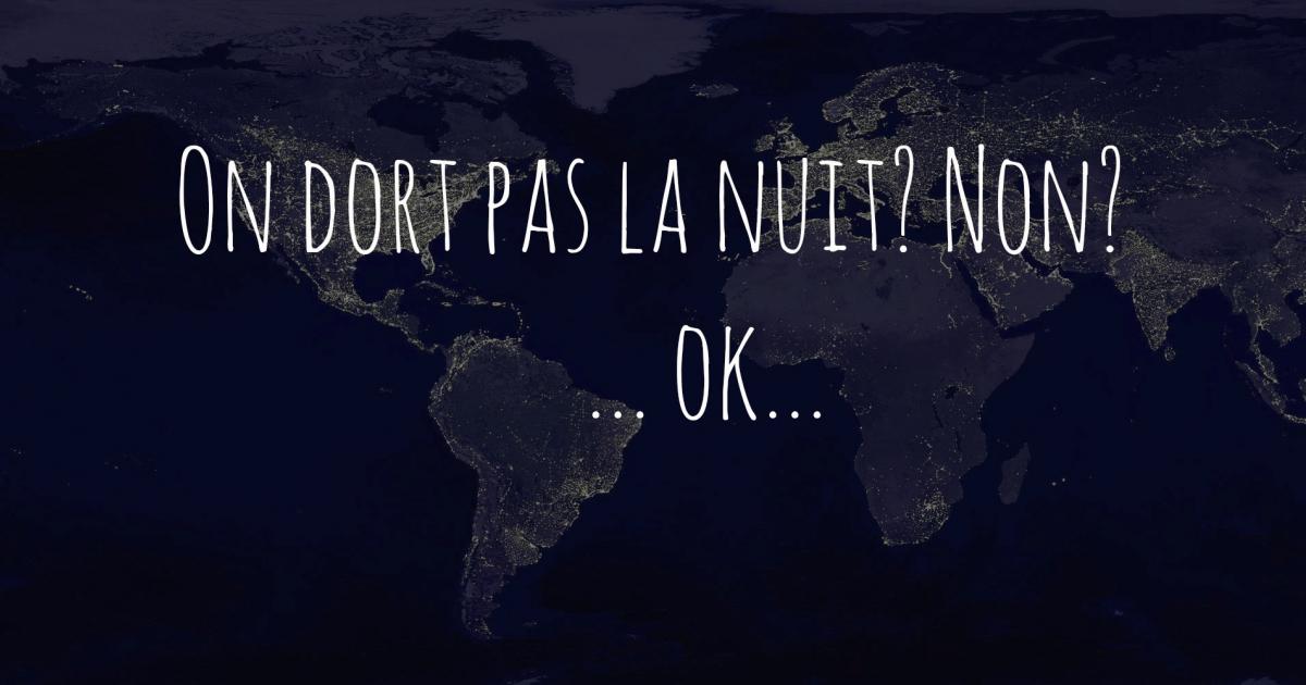 Monologue de nuit