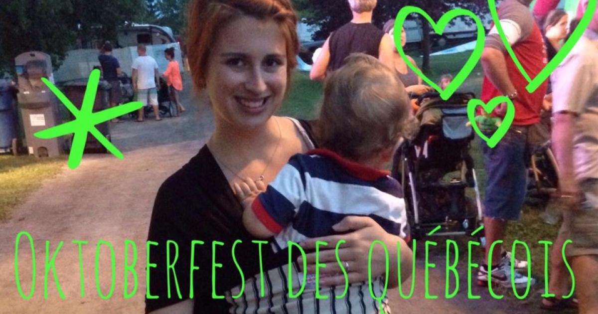 Festival l’Oktoberfest des Québécois avec un BÉBÉ!