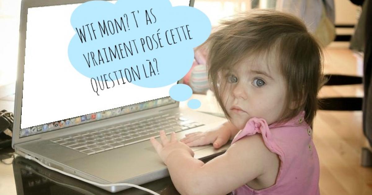 Parentalité, questionnements, culpabilité, émotivité pis toutE le reste qui rime avec.