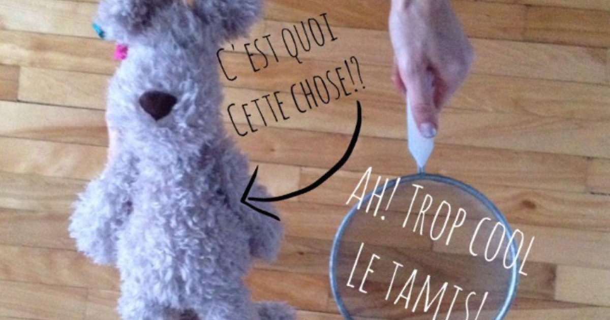 « Le premier cadeau de Noël de ma fille me coûtera 1,50$! » - Parce que les minis s'amusent avec un rien!