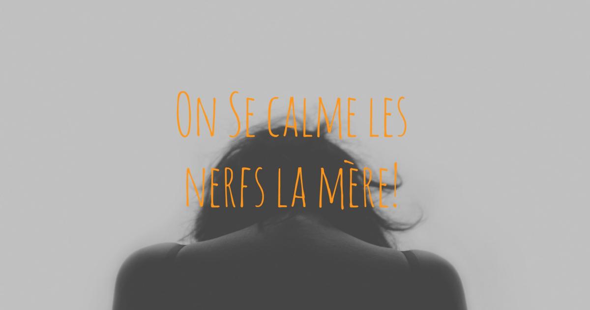 L’angoisse maternelle – Pas facile à porter au quotidien.