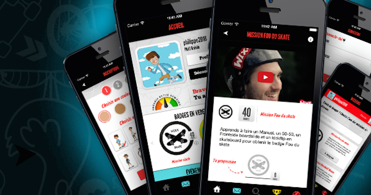 WIXX, l’application mobile qui fait bouger les préados !