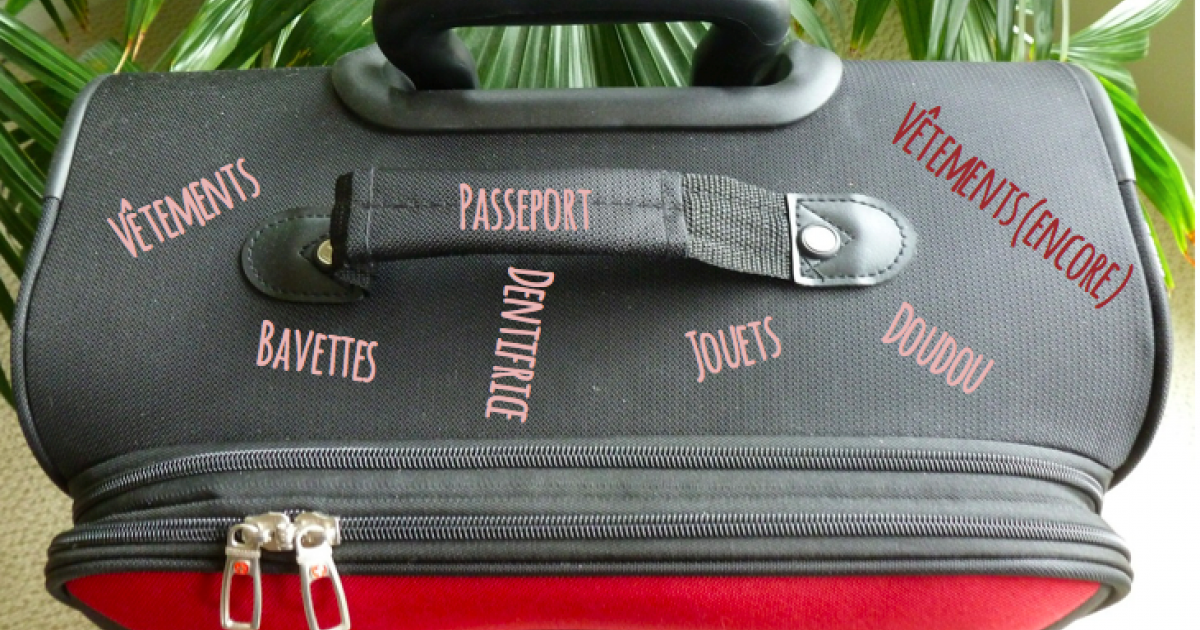 Le casse-tête de la valise quand on part quelques semaines dans une température variable avec un bébé en poussée de croissance (fiou!)