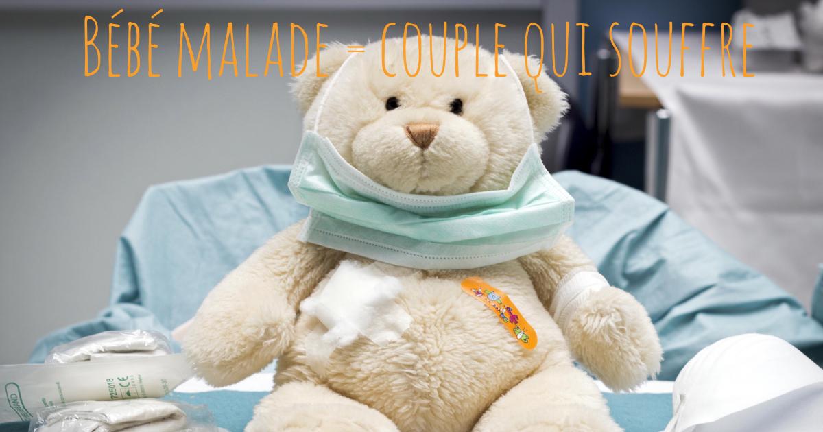 Bébé a mal, notre couple aussi.