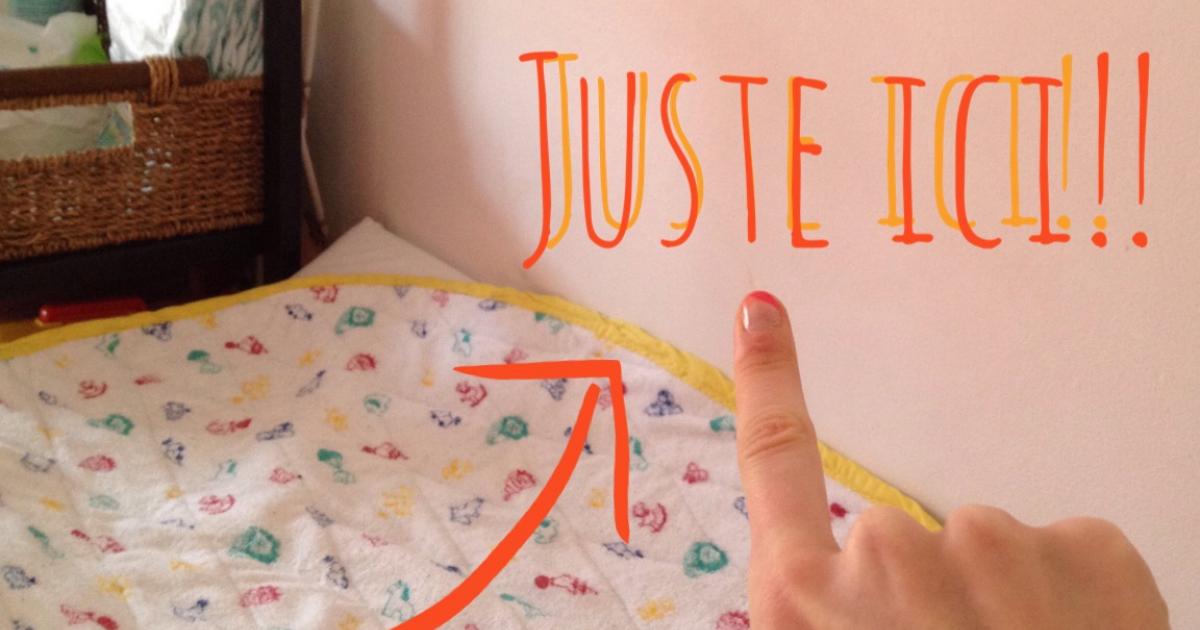 Quand bébé est un peintre en devenir : mettre le ouache dans gouache.