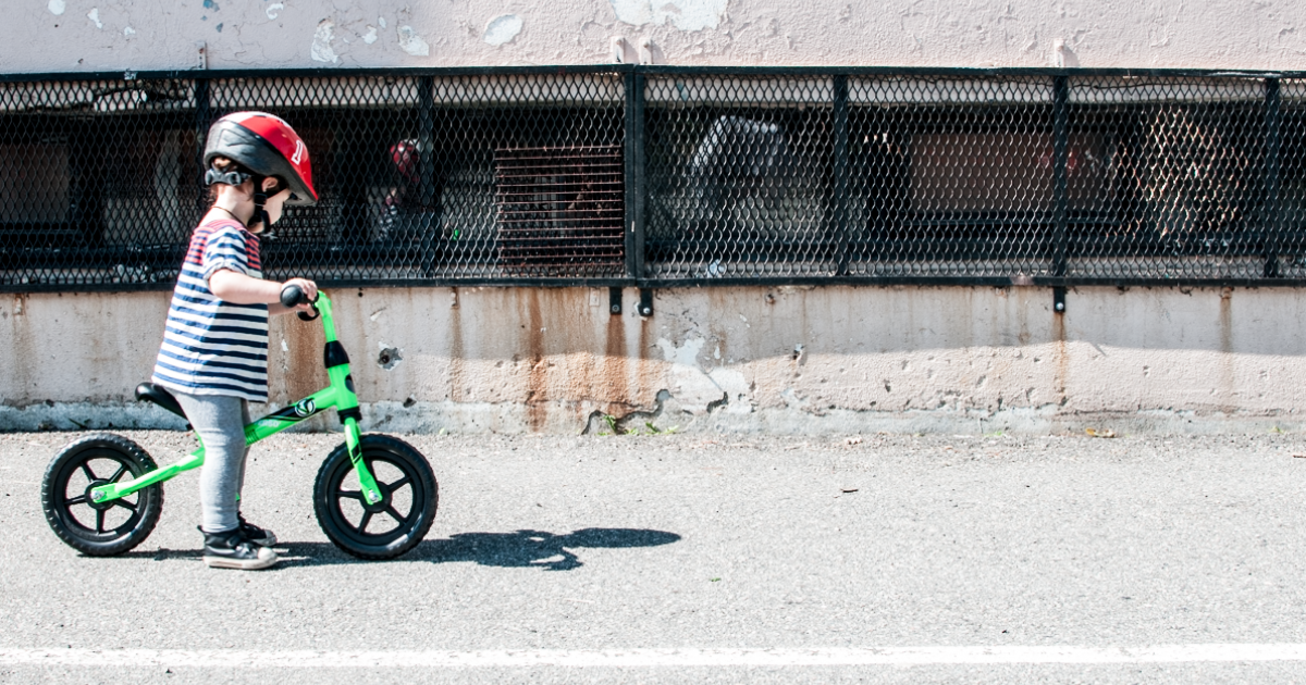 « Où sont les pédales?! » : la découverte des vélos à équilibre!