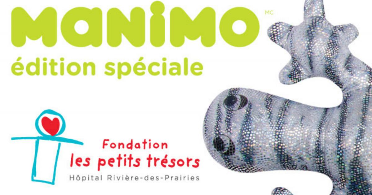 Une édition spéciale du Manimo pour soutenir la Fondation les petits trésors!