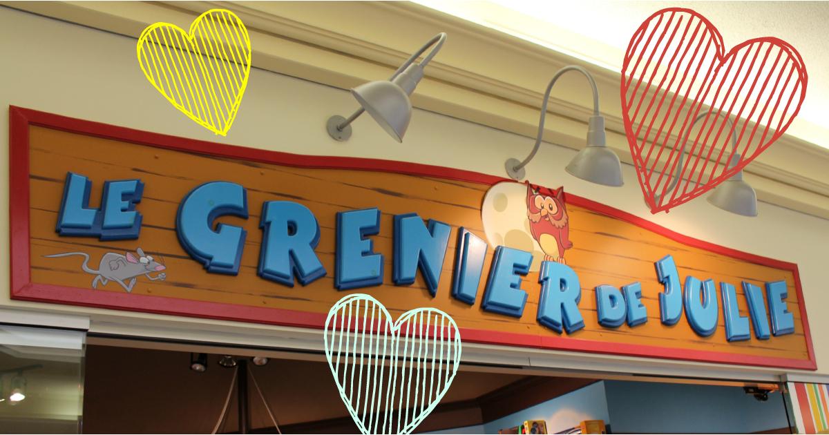Le grenier de Julie : des jeux, des jouets et une atmosphère ludique!