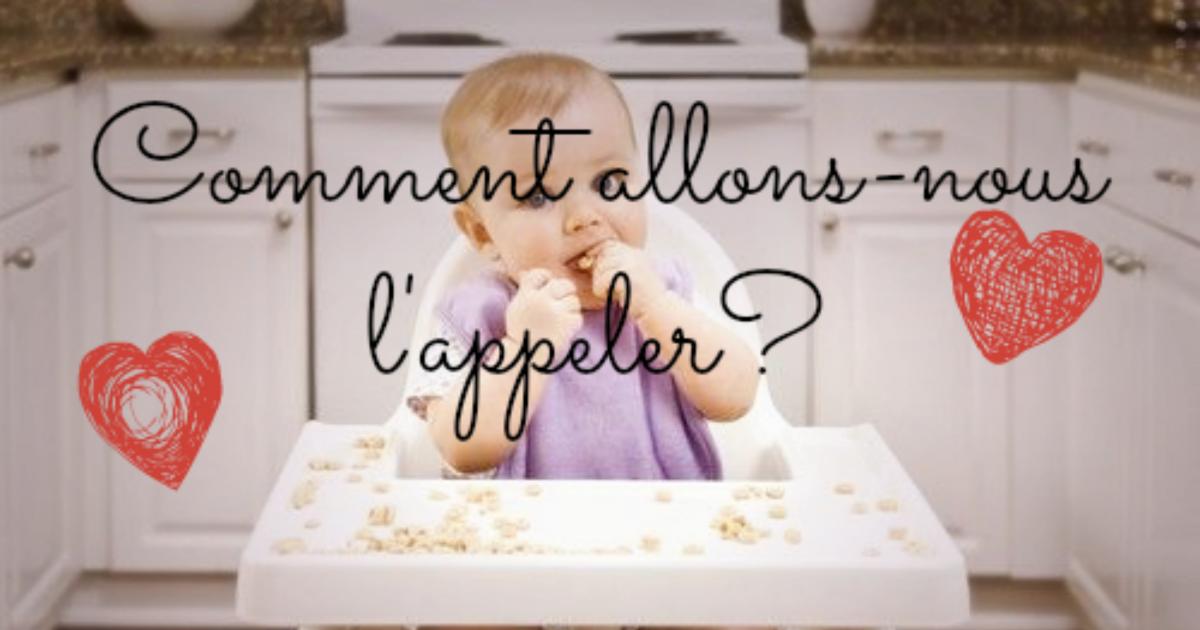 Vous ne savez pas quel prénom portera votre bébé? Voici 3 applications pour vous aider!