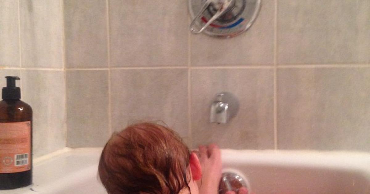 Vivre en soloparentale : des petits trucs pour se laver!