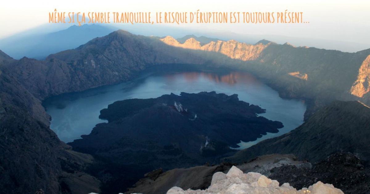 Je suis la maman d'un petit volcan bouillonnant.