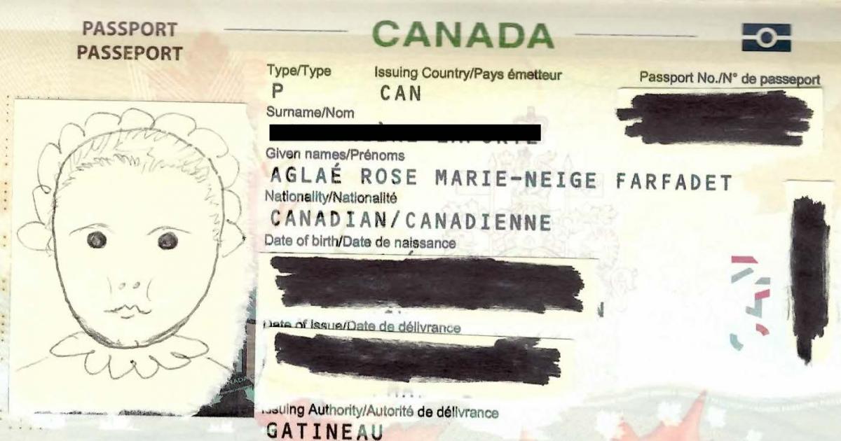 Mauvaise blague de parent : 5 prénoms sur ton passeport.