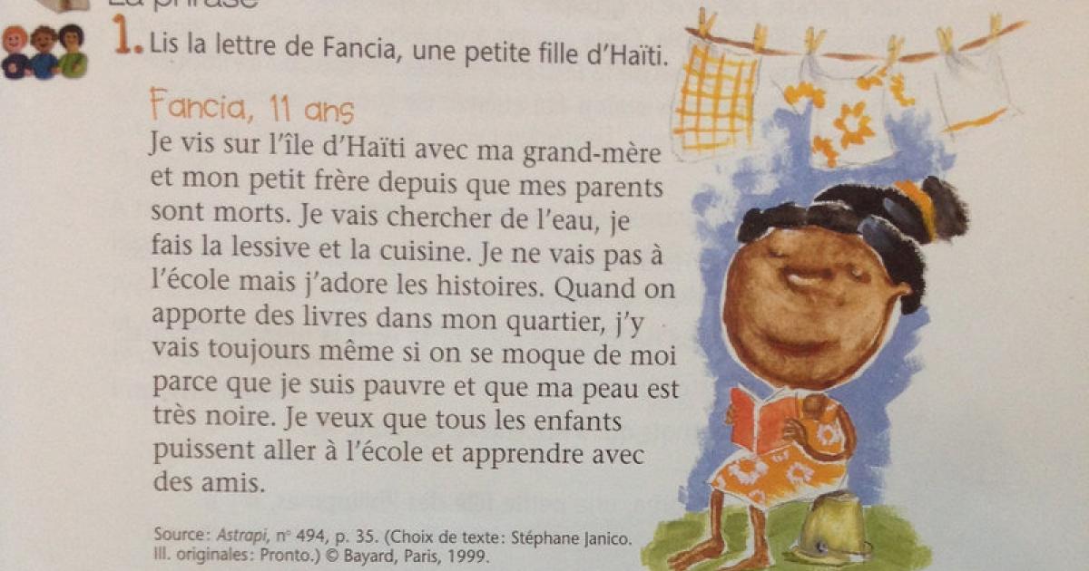 Nos enfants sont vos élèves : la bourde de CEC et la juste indignation des parents haïtiens.