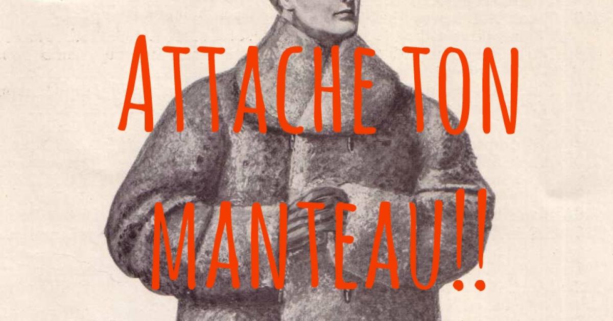 Le zippergate : « Attache ton manteau! »