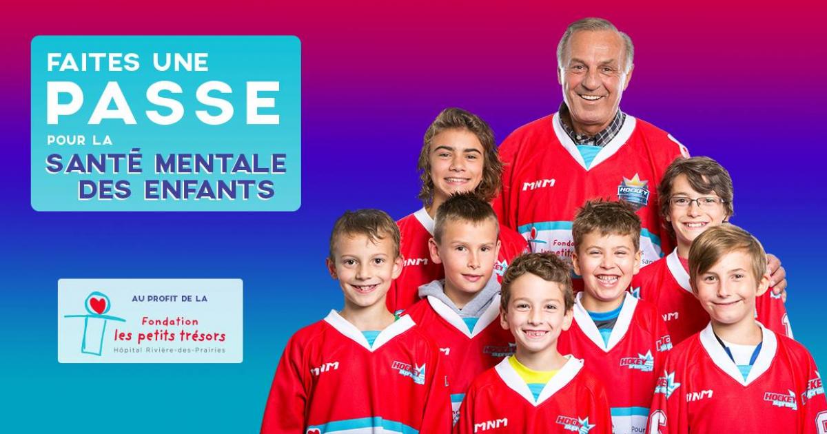 Passez la rondelle à trois amis pour la fondation Les petits trésors #Faisunepasse