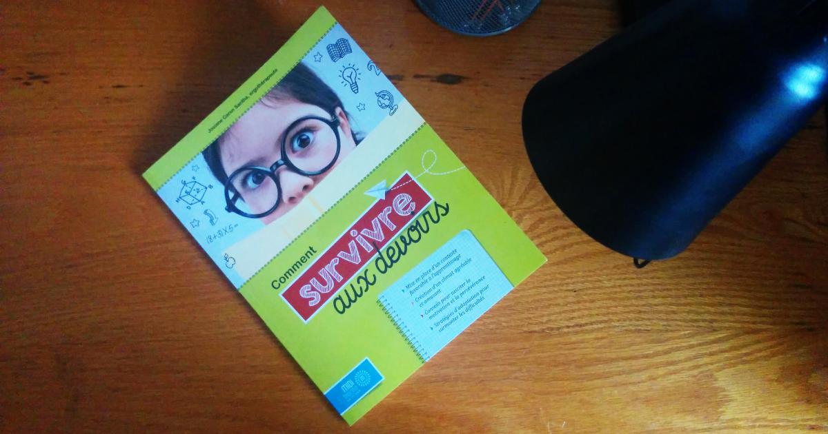 Comment survivre aux devoirs – Le livre qui vous l’explique