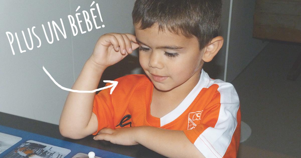 Les enfants grandissent… et c’est bien ainsi!