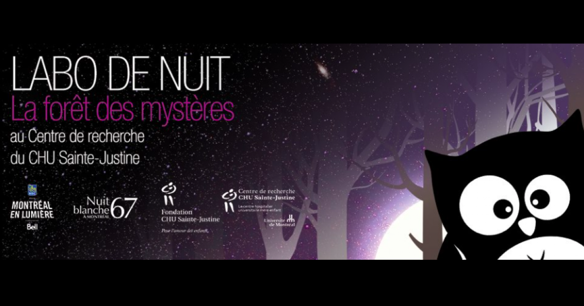 Nuit blanche : Faites découvrir à votre mini-scientifique le Centre de recherche du CHU Sainte-Justine