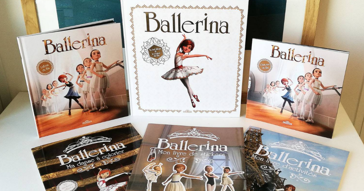 Les livres du film « Ballerina », pour prolonger le plaisir à la maison!