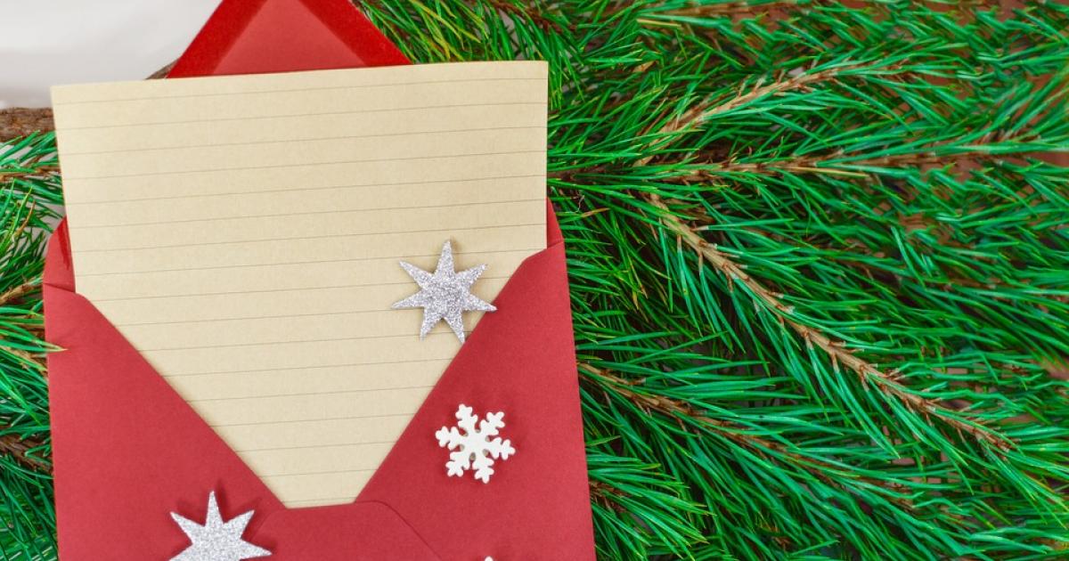La liste de Noël basique que j'ai écrite pour mes enfants