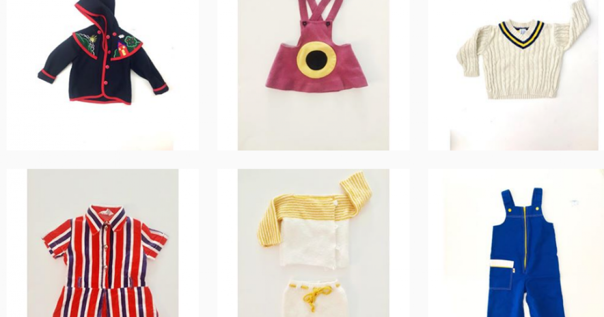 Une vente de vêtements vintage pour enfants aura bientôt lieu dans le Mile-End