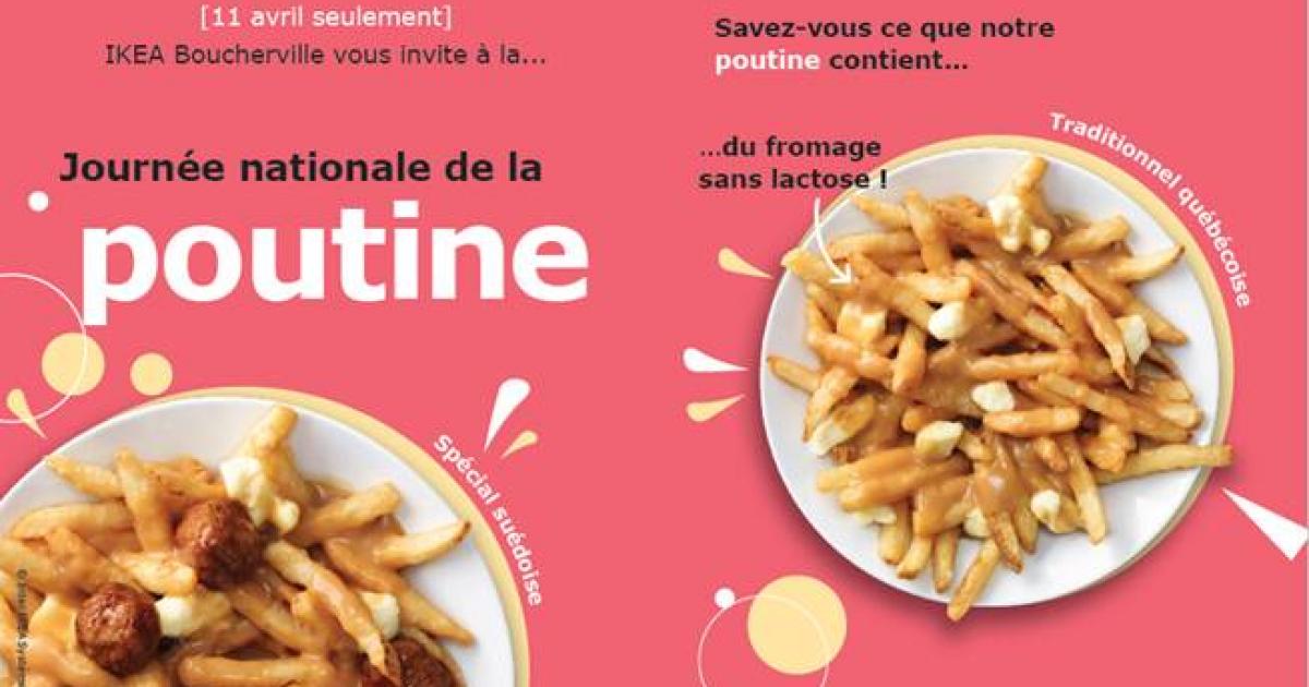 IKEA Boucherville vous invite à célébrer la journée nationale de la poutine