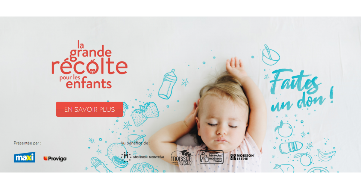 Josiane et Carolane sont ambassadrices de la Grande Récolte pour les enfants 2019