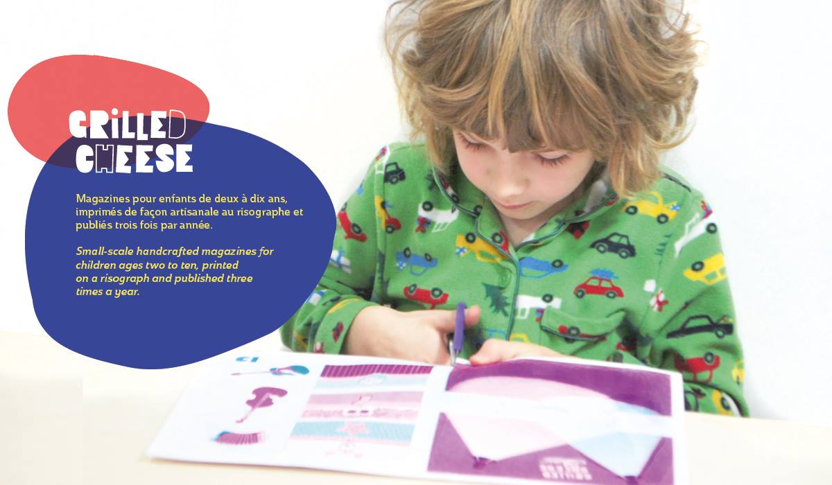 Le magazine Grilled cheese donne des ateliers créatifs gratuits ce week end