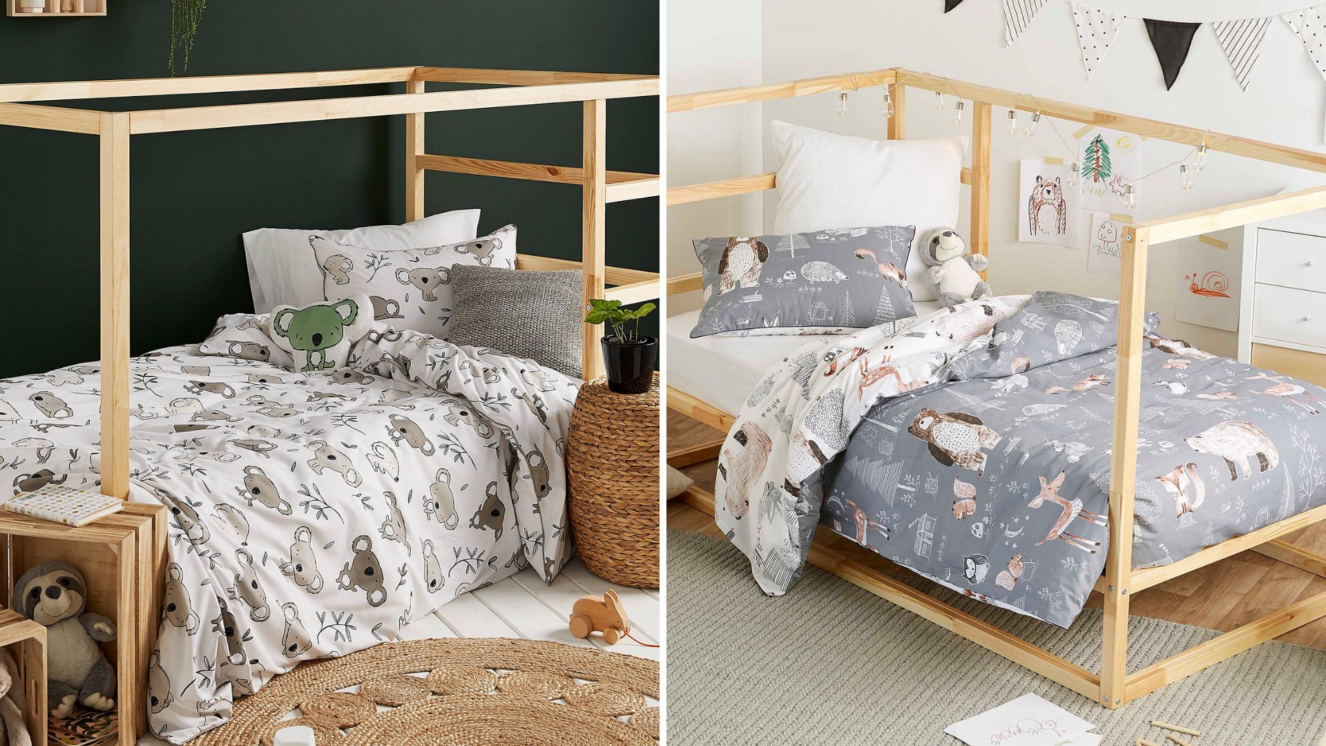 12 housses de couette trop cutes qui plairont autant aux minis qu'aux parents