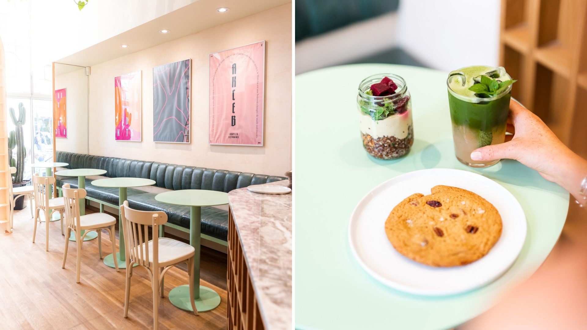 Un bar à matcha vient d’ouvrir sur Peel et la bouffe verte n’a jamais semblé aussi appétissante!