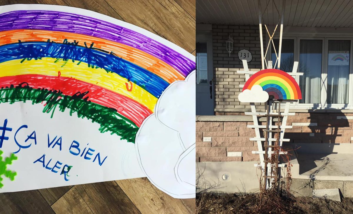 Le mouvement arc-en-ciel : quand les dessins d’enfants font encore plus de bien [PHOTOS]