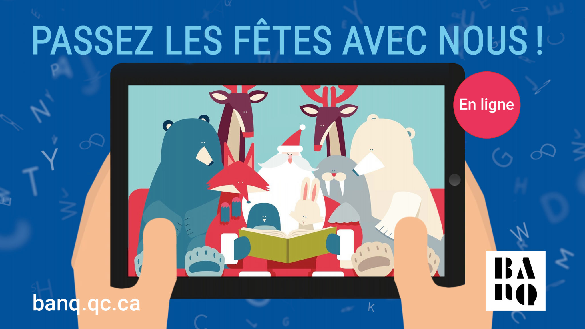 La BAnQ organise des lectures gratuites de contes pour enfants pendant les Fêtes