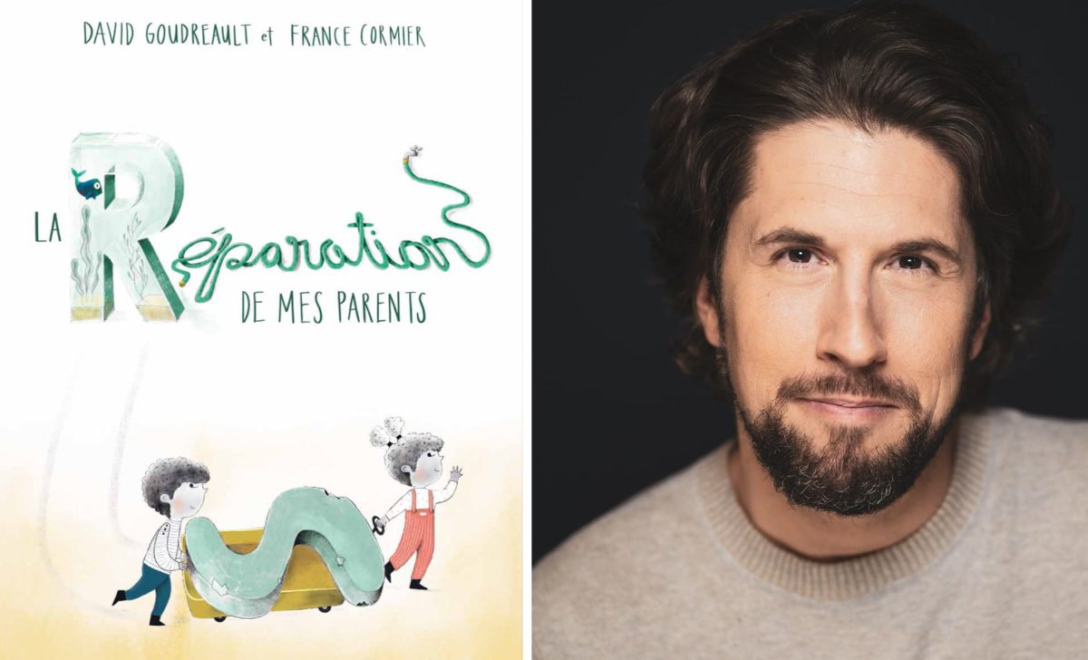 L’auteur et poète David Goudreault publie son premier album jeunesse
