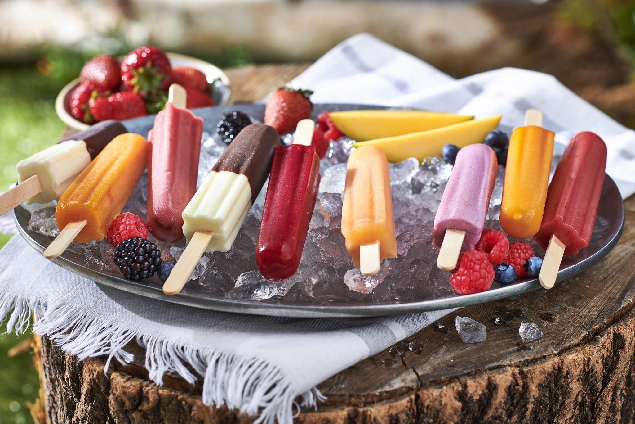 Ces barres glacées aux vrais fruits raviront toute la famille!