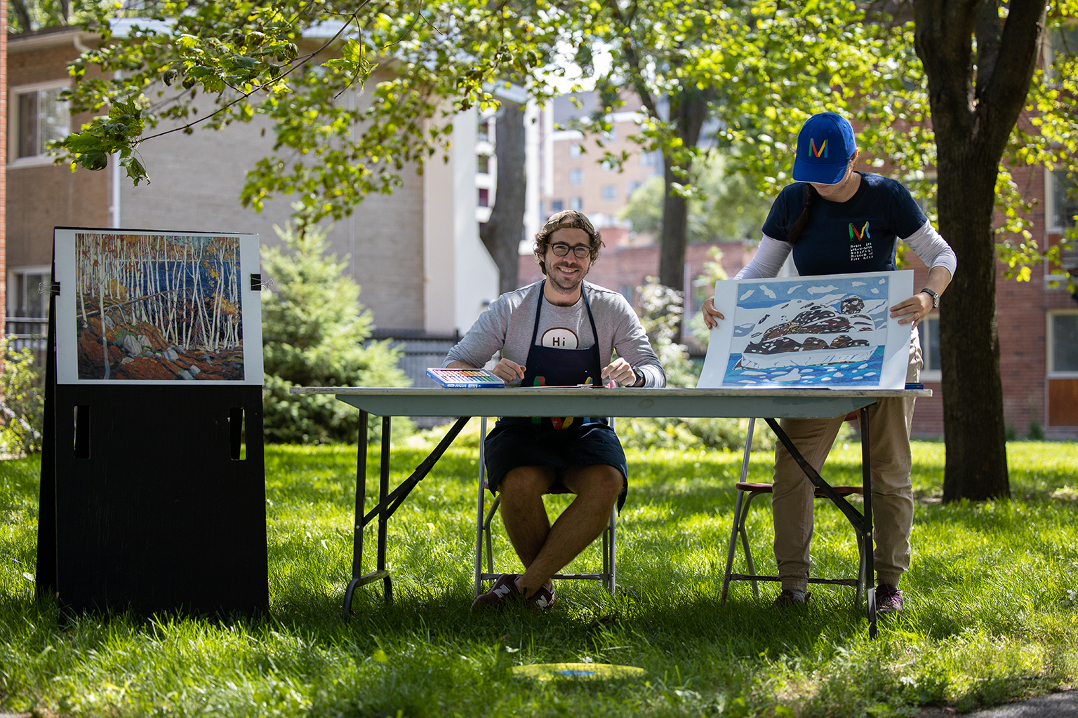 Le Musée des beaux-arts propose des activités artistiques gratuites dans les parcs de Montréal