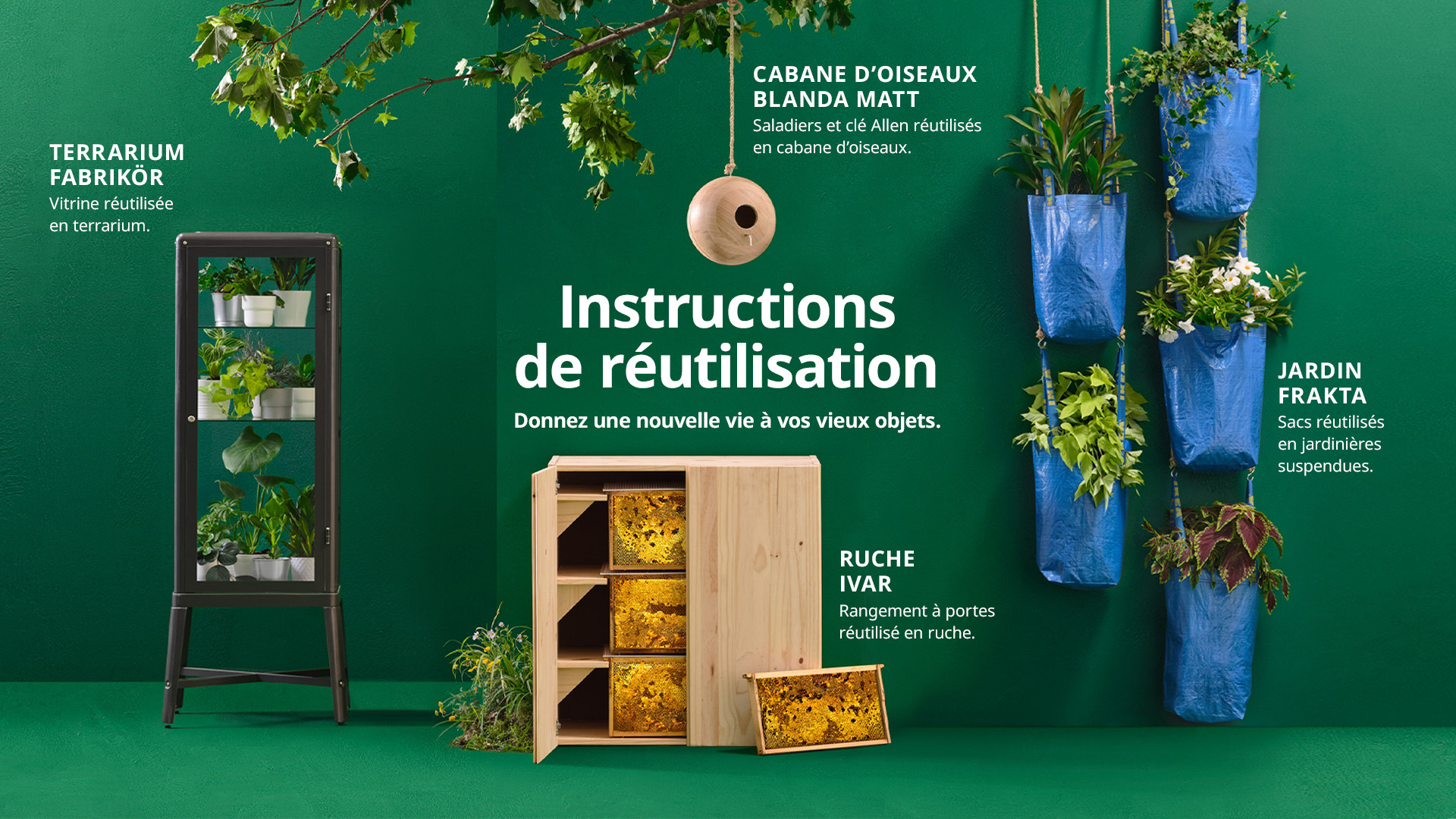 IKEA lance de nouvelles instructions pour donner une deuxième vie à vos meubles