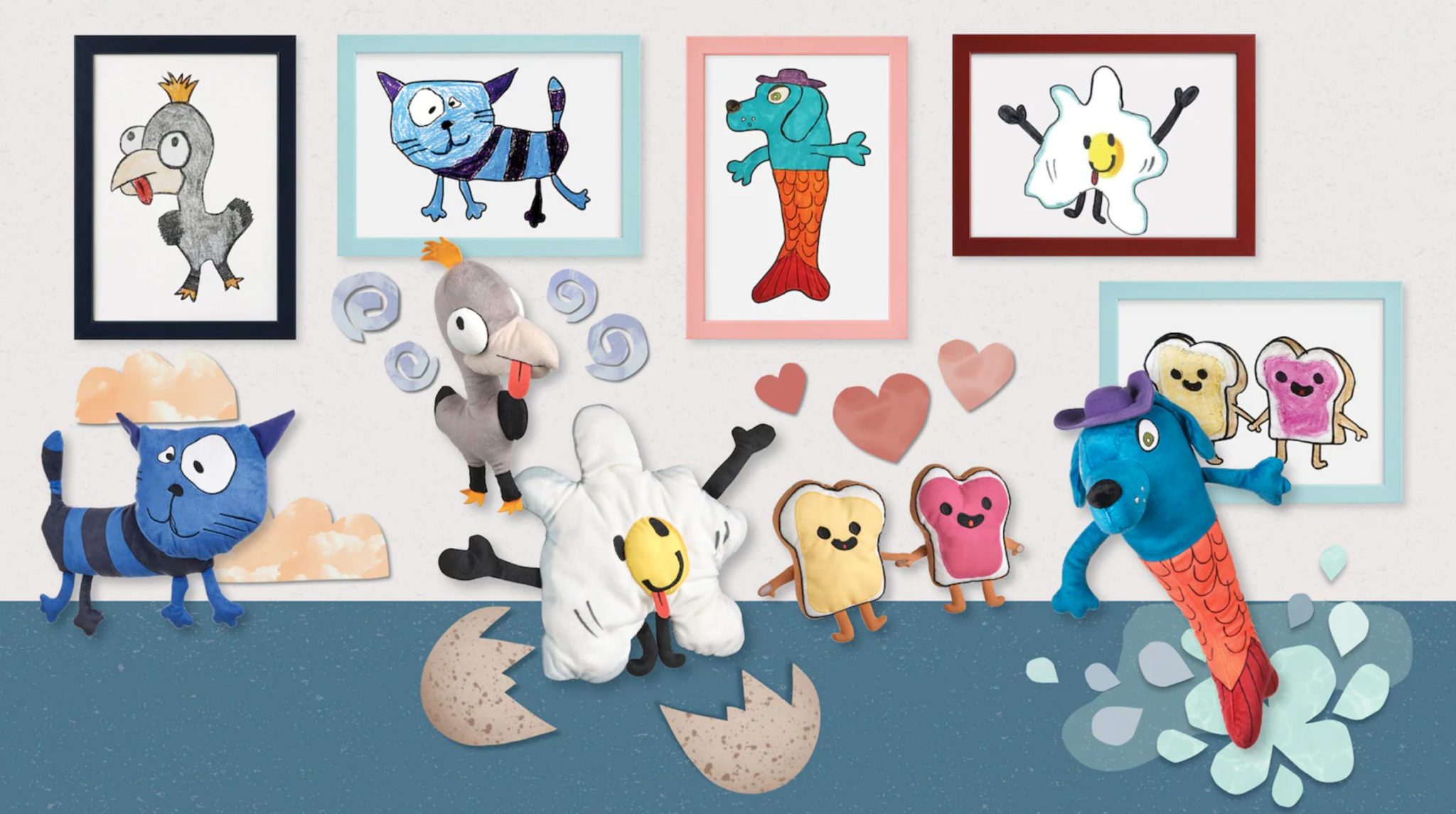 La nouvelle collection de peluches IKEA est maintenant disponible