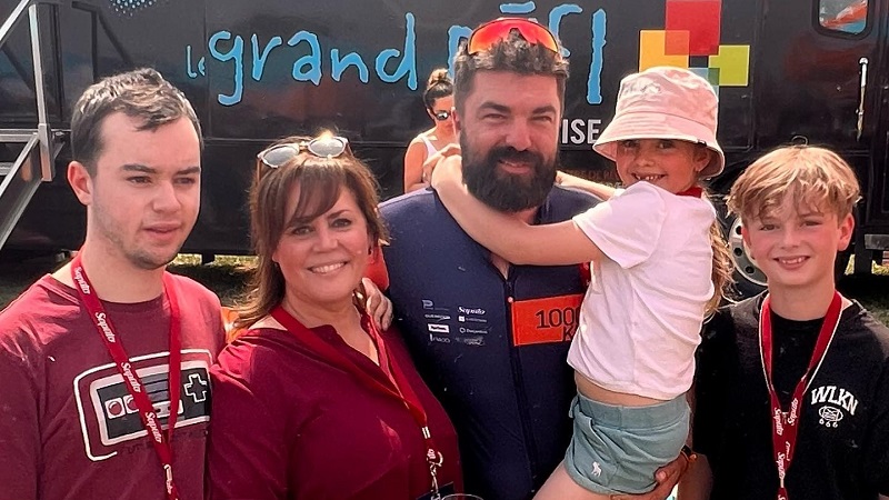 De beaux moments en famille pour Patricia Paquin