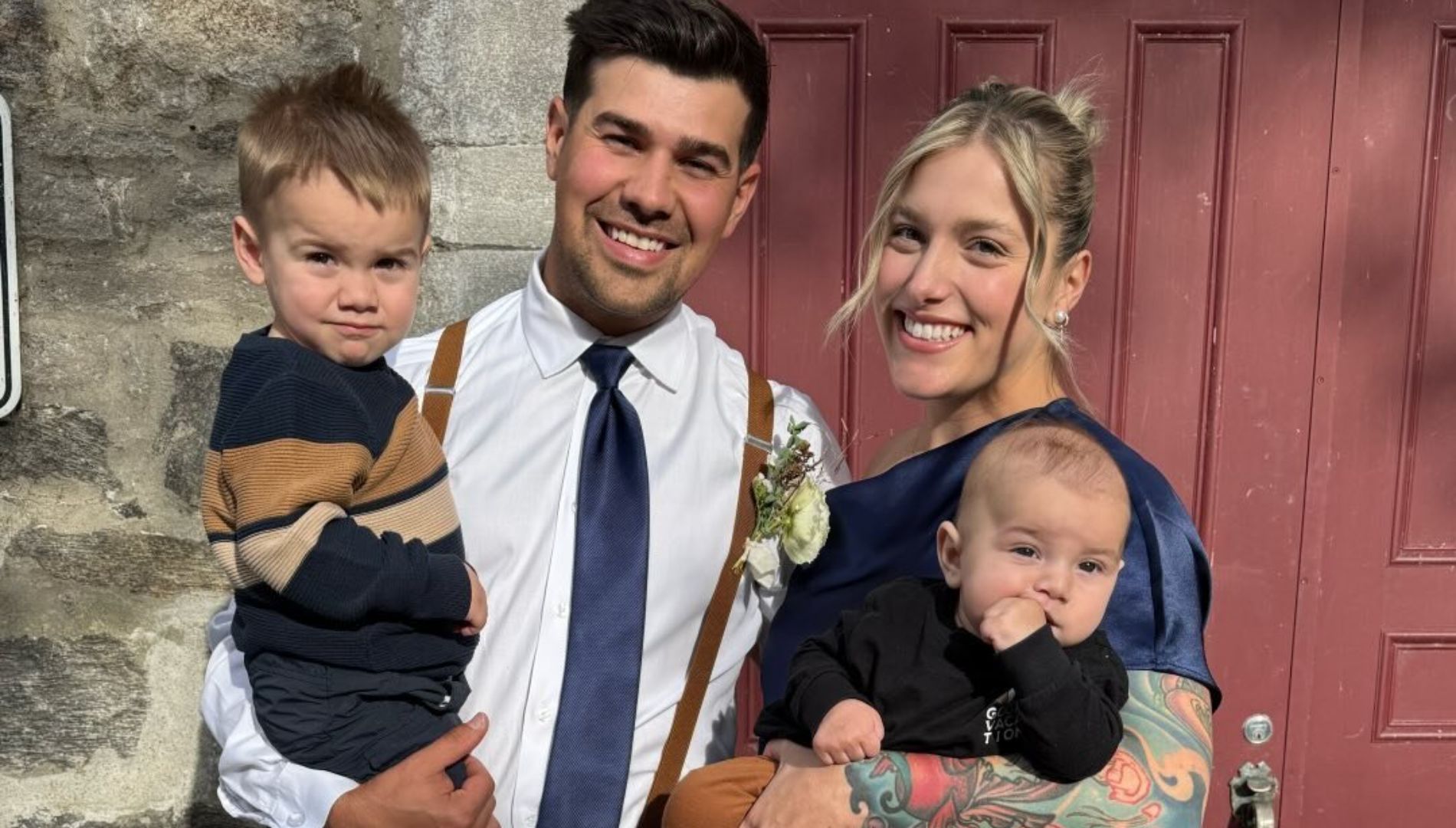 Alexandra Lapierre et Yannick Martel en 12 magnifiques photos de famille