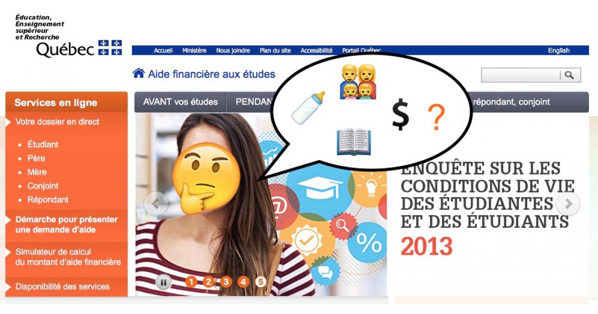 Aide financière aux études pour parents-étudiants : essayer de s'y ...