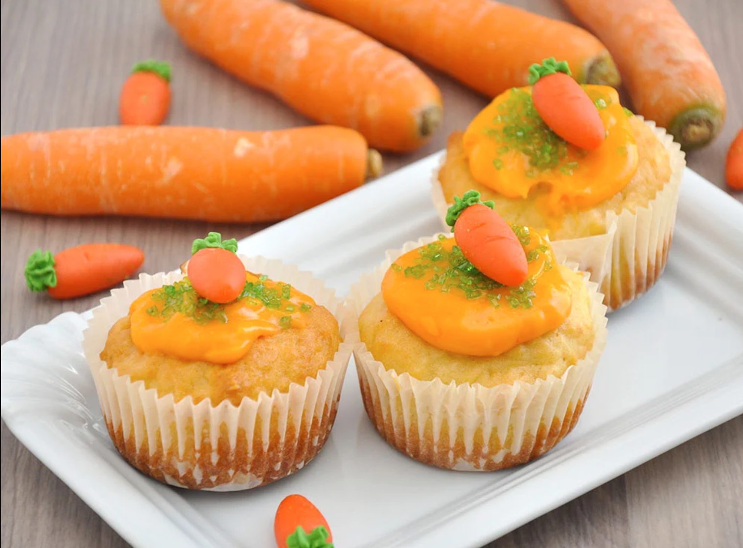 Cupcakes carottes et panais