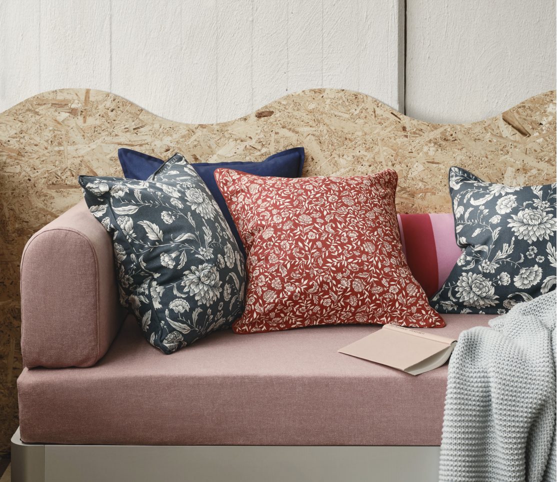 Housses de coussin EVALOUISE et IDALINNEA