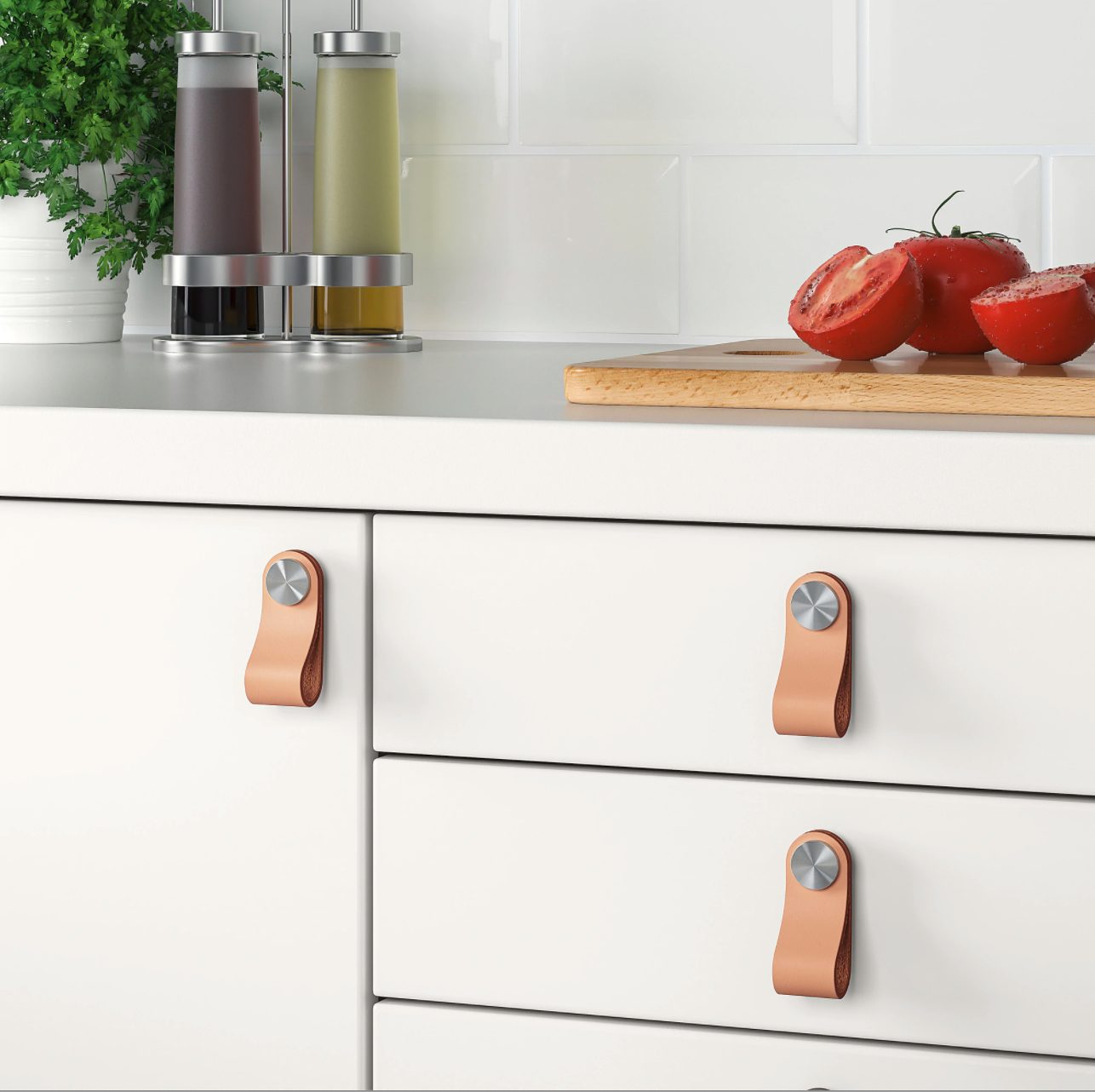 Changer les poignées d’armoire