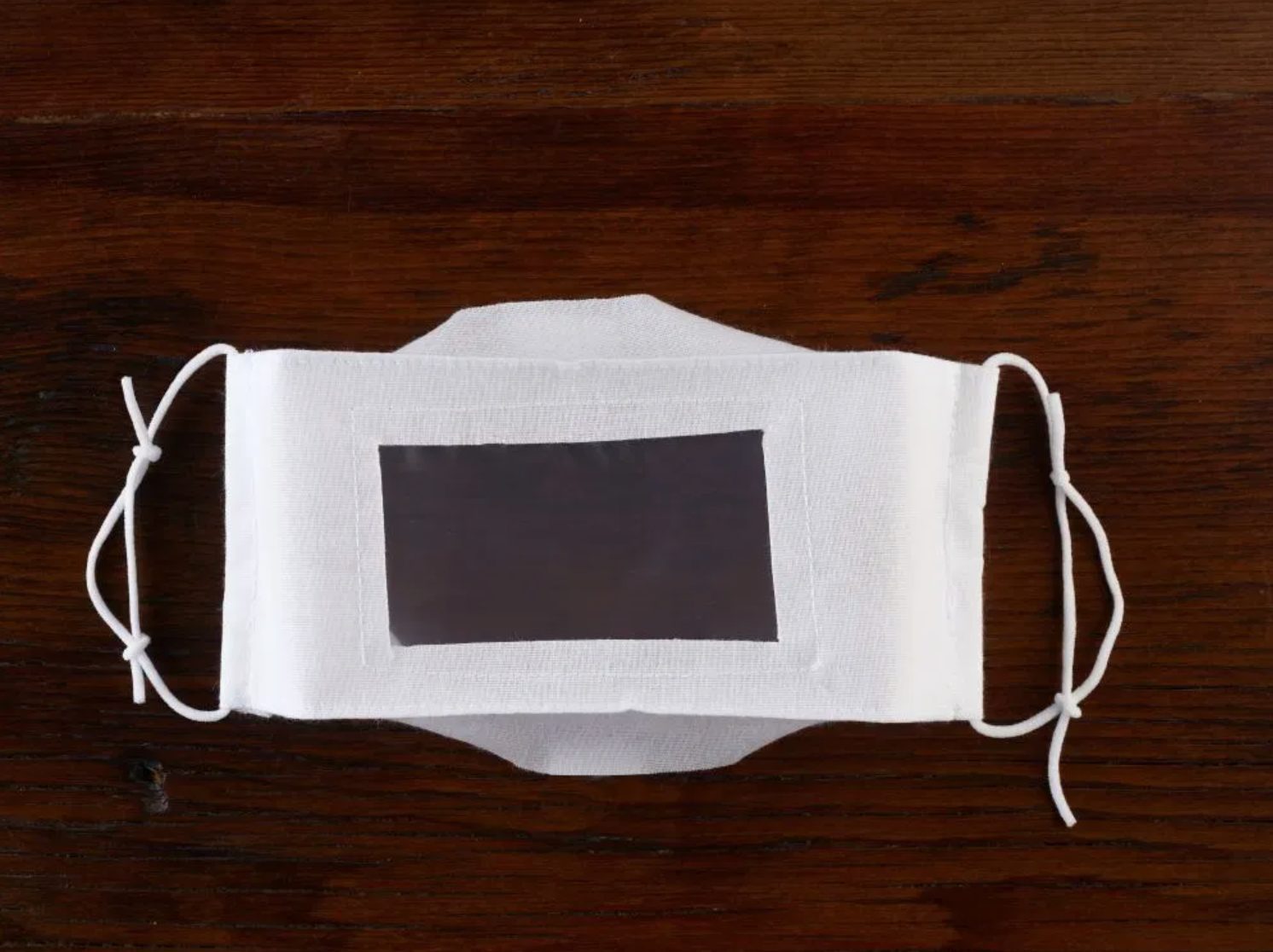 Masque facial confortable avec fenêtre en plastique