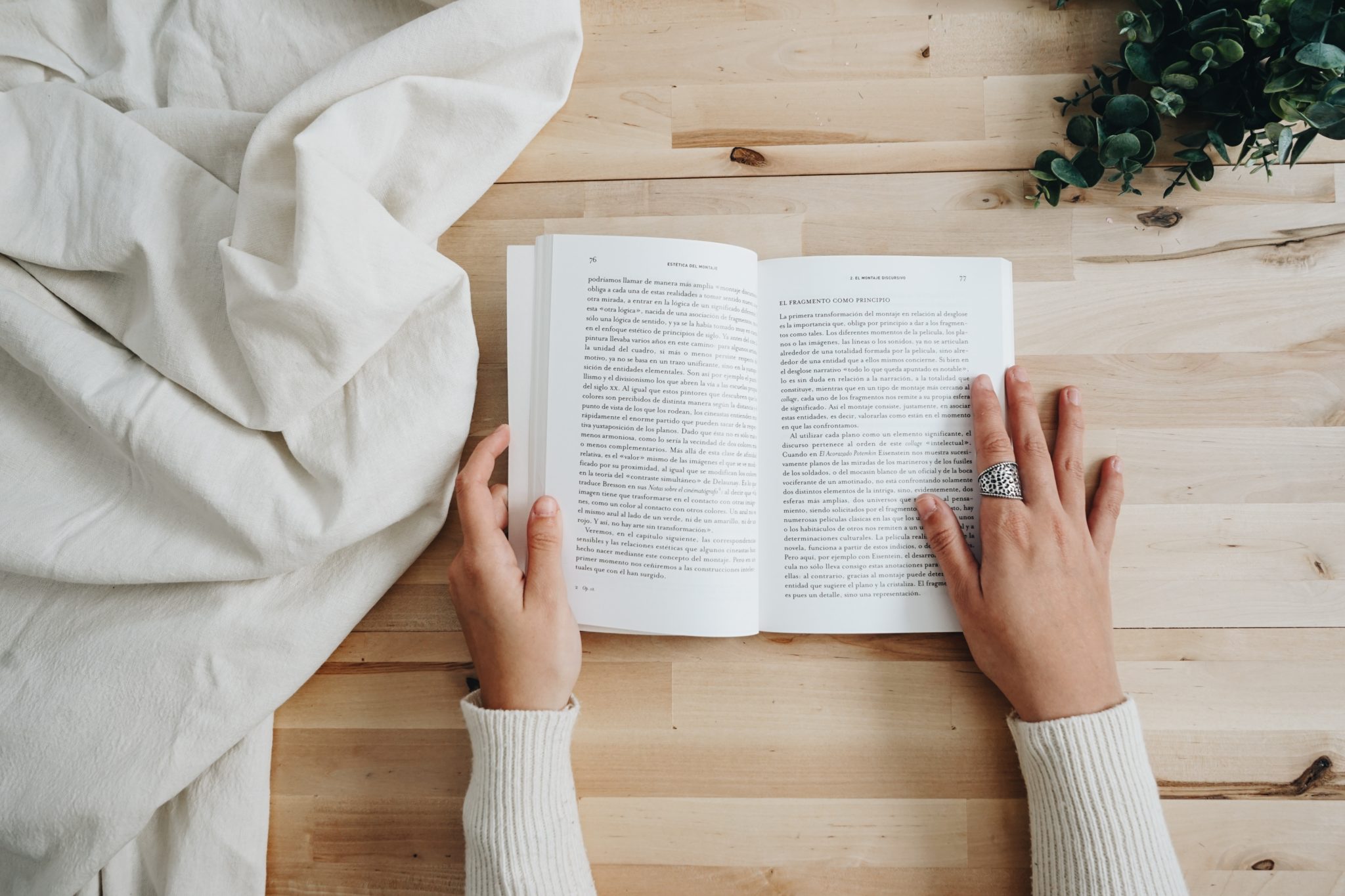 Lire un roman ou feuilleter un magazine